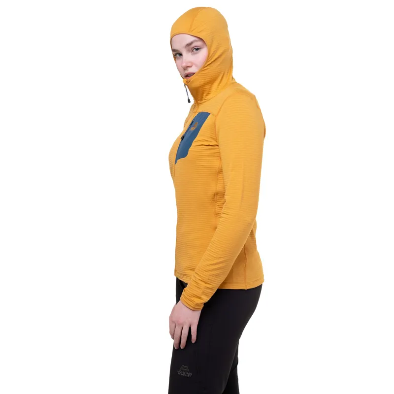 Mountain Equipment Womens Lumiko Hooded Jacket - Butterscotch-Majolica-8