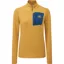 Mountain Equipment Womens Lumiko Zip T Fleece - Butterscotch-Majolica