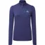 Mountain Equipment Womens Lumiko Zip T Fleece - Amethyst-Medieval