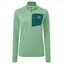 Mountain Equipment Womens Lumiko Zip T Fleece - Lichen Green-Deep Teal