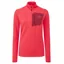 Mountain Equipment Womens Lumiko Zip T Fleece - Hibiscus-Tibetan