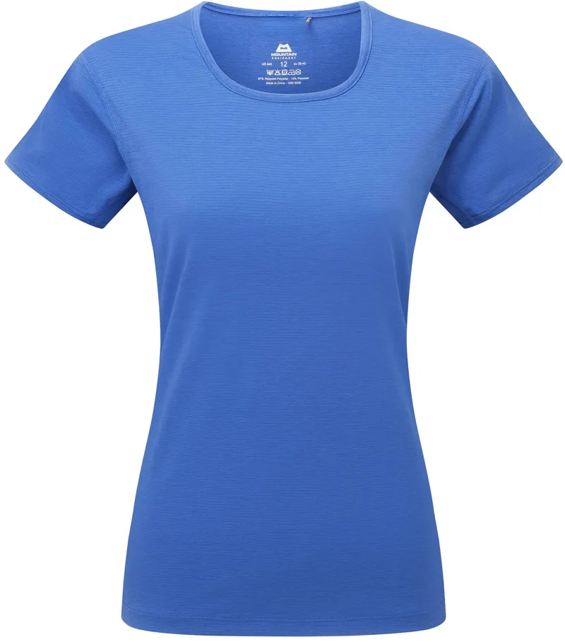 Mountain Equipment Womens Tempi Tee - Vivid Blue