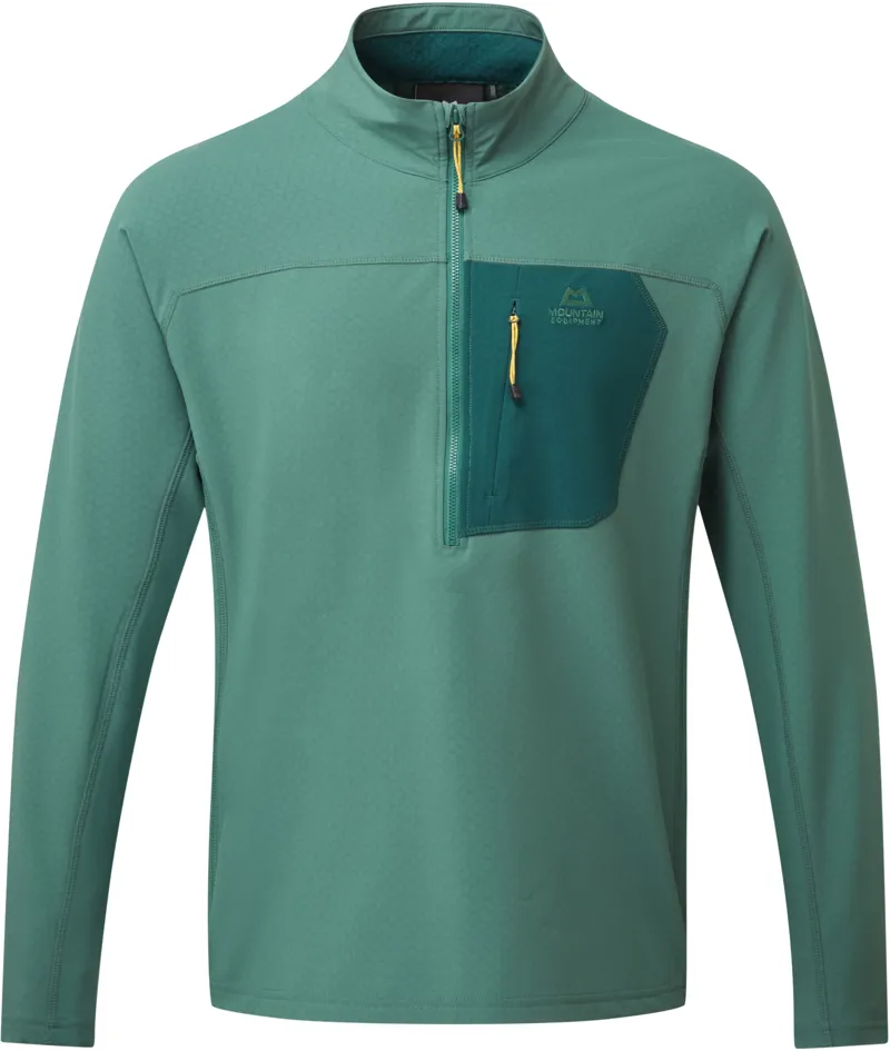 Mountain Equipment Mens Arrow 1/4 Zip - Fern-Pine