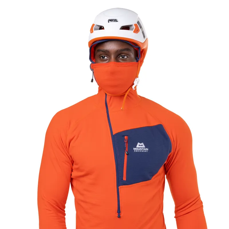 Mountain Equipment Mens Eclipse Hooded Zip-T Fleece - Medieval Blue-9