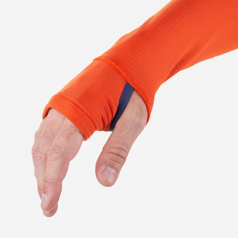 Mountain Equipment Mens Eclipse Hooded Zip-T Fleece - Medieval Blue-5