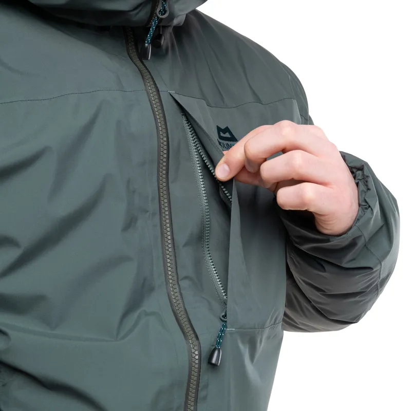 Mountain Equipment Mens Triton Jacket - Slate Green-Cosmos-5