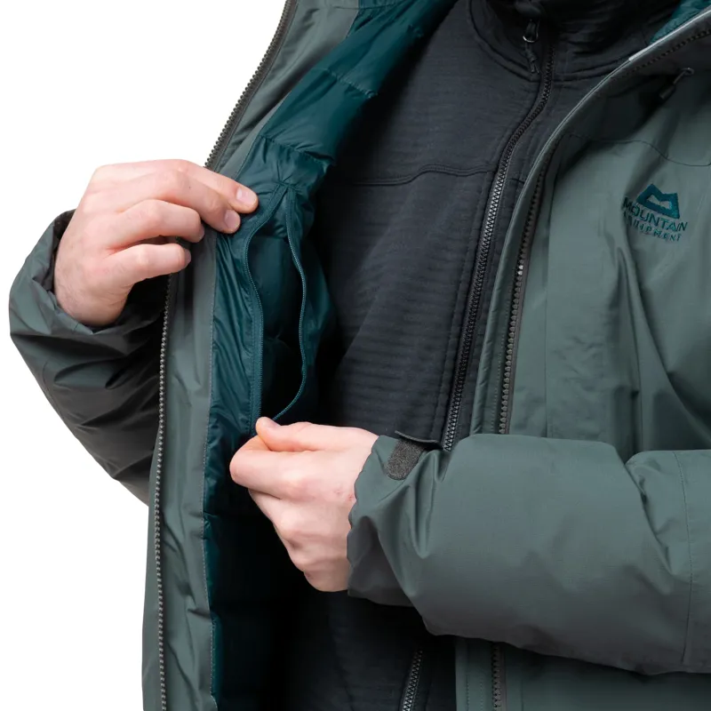 Mountain Equipment Mens Triton Jacket - Slate Green-Cosmos-7