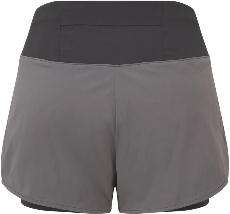 Mountain Equipment Womens Dynamo Twin Shorts - Obsidian-Black-1