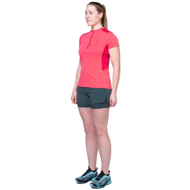 Mountain Equipment Womens Dynamo Twin Shorts - Majolica Blue-4