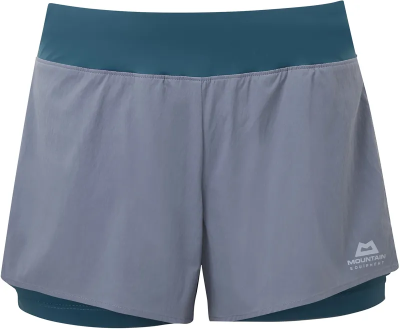 Mountain Equipment Womens Dynamo Twin Shorts - Bluefin