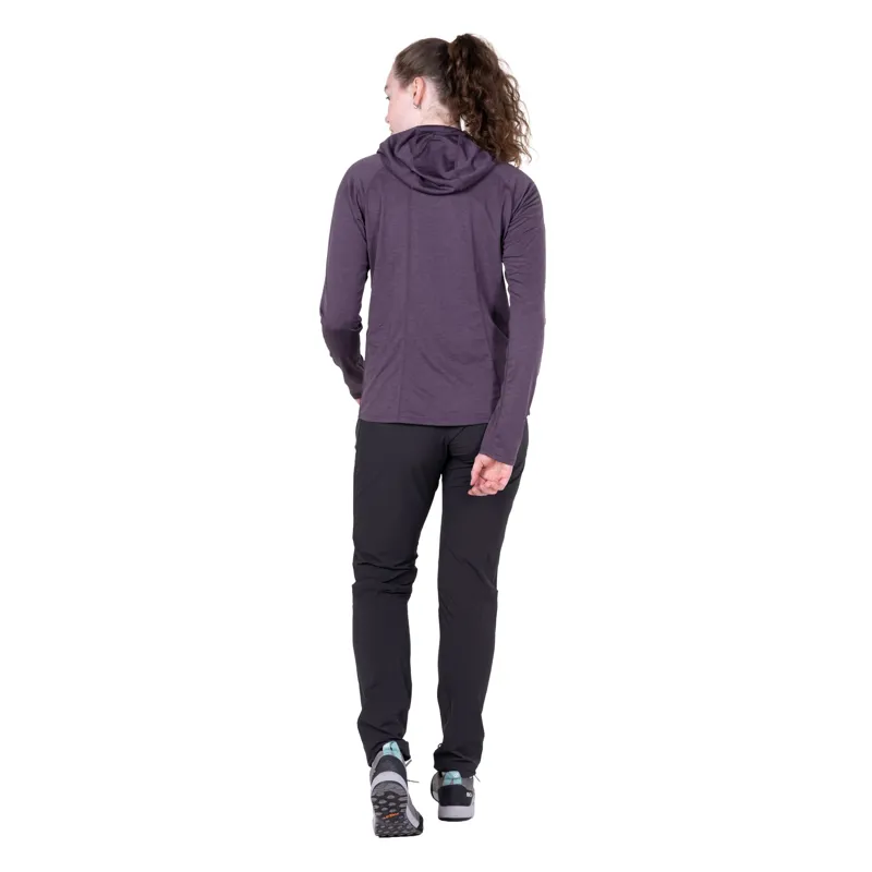 Mountain Equipment Womens Glace Hooded Top - Nightshade-4