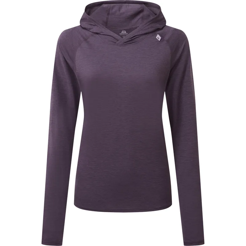 Mountain Equipment Womens Glace Hooded Top - Nightshade