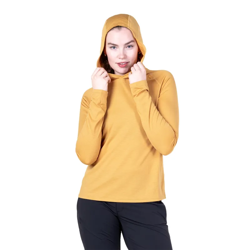 Mountain Equipment Womens Glace Hooded Top - Butterscotch-7