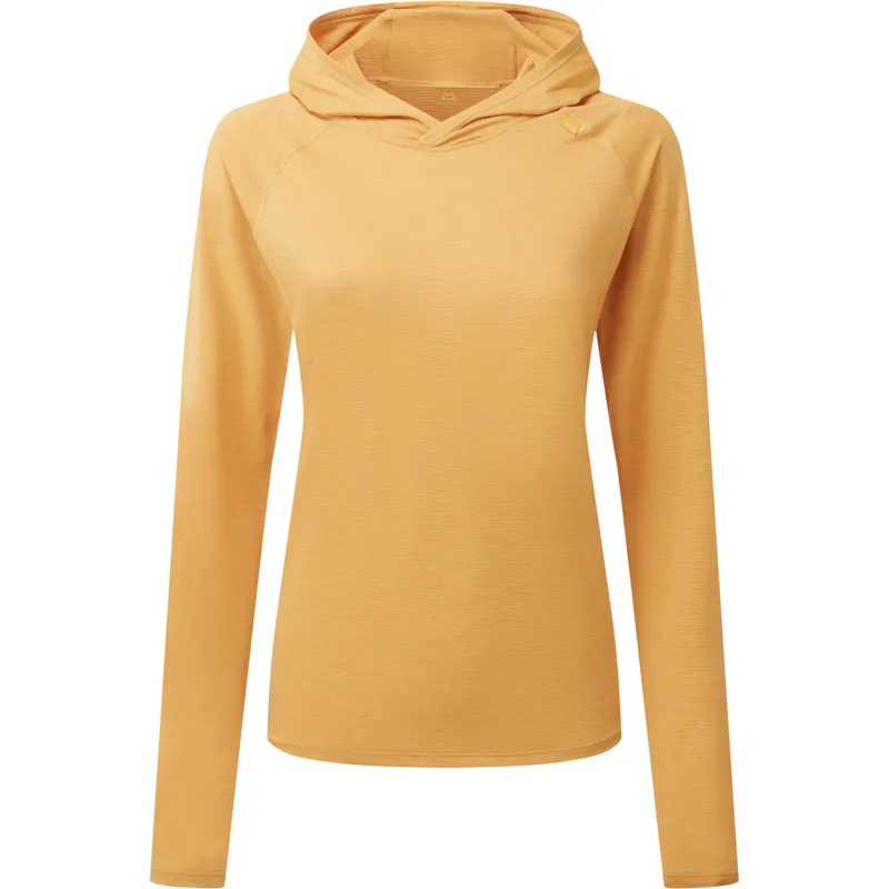 Mountain Equipment Womens Glace Hooded Top - Butterscotch