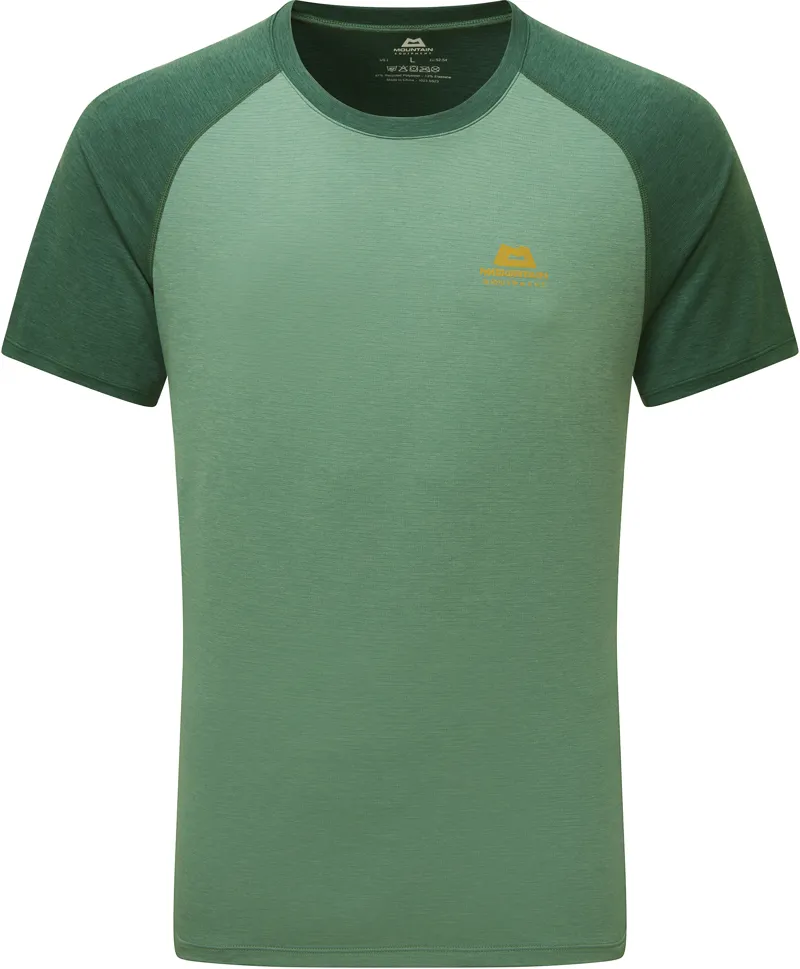 Mountain Equipment Mens Nava Crew - Sage-Fern