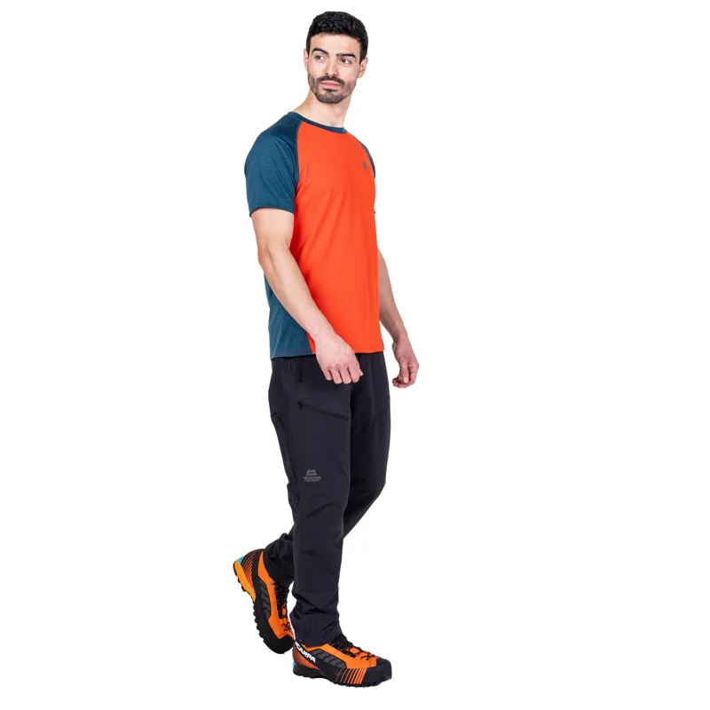 Mountain Equipment Mens Nava Crew - Cardinal-Majolica-2