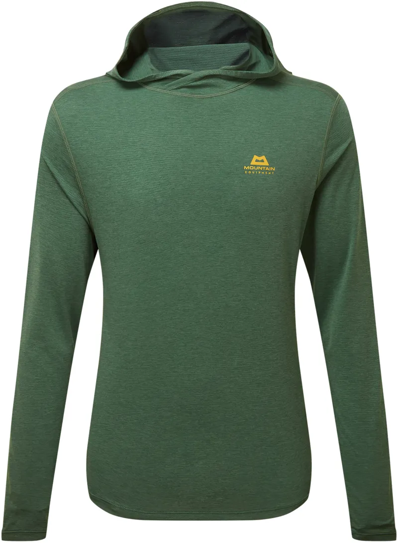 Mountain Equipment Mens Glace Hooded Top - Fern