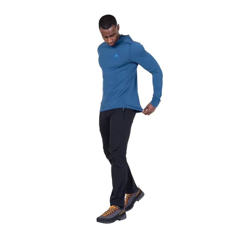 Mountain Equipment Mens Glace Hooded Top - Admiral Blue-2