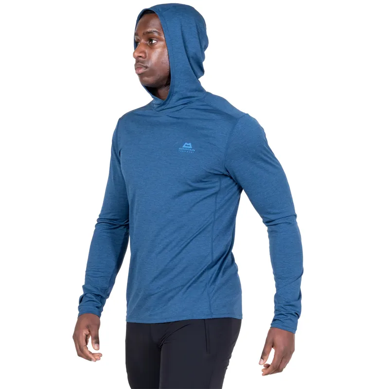 Mountain Equipment Mens Glace Hooded Top - Admiral Blue-8