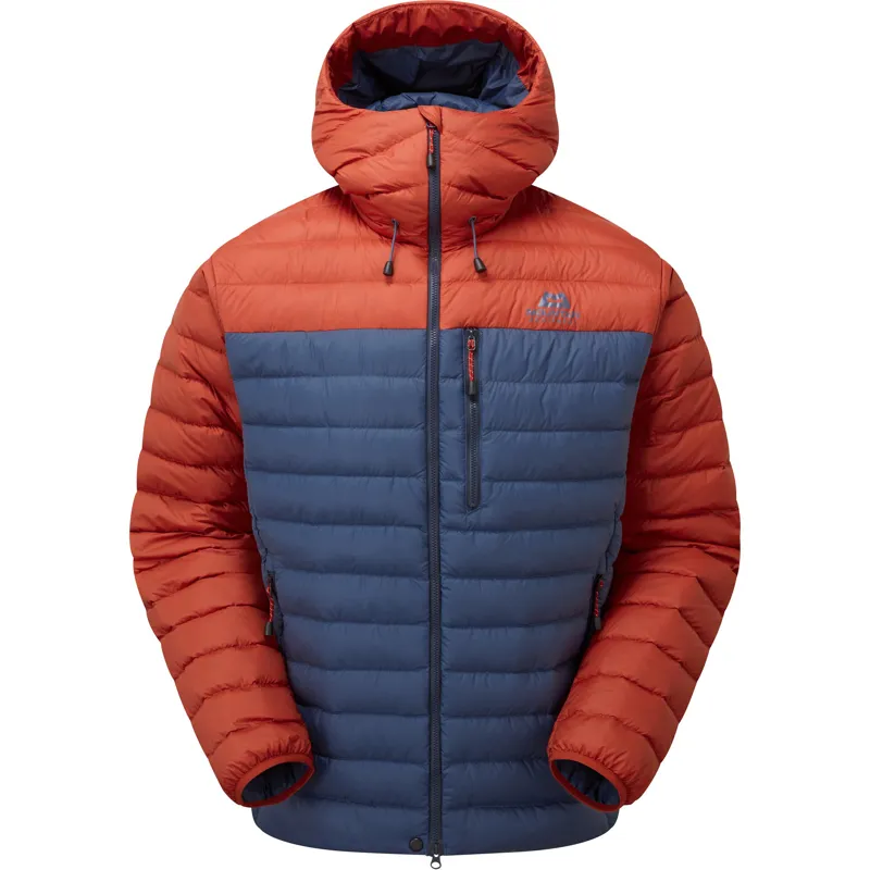 Mountain Equipment Mens Earthrise Hooded Jacket - Dusk-Red Rock