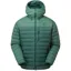 Mountain Equipment Mens Earthrise Hooded Jacket - Pine-Fern