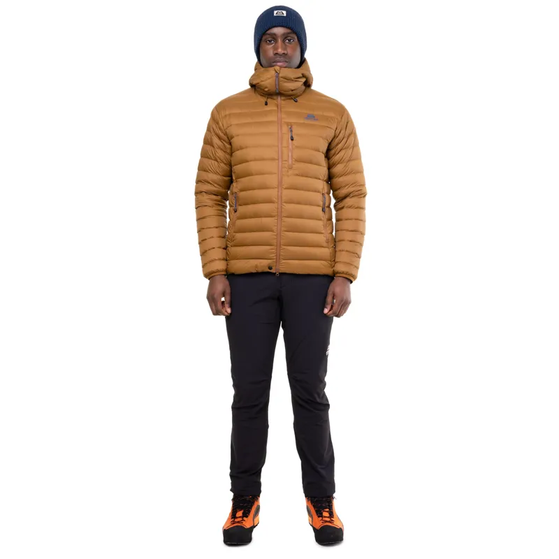 Mountain Equipment Mens Earthrise Hooded Jacket - Walnut-1