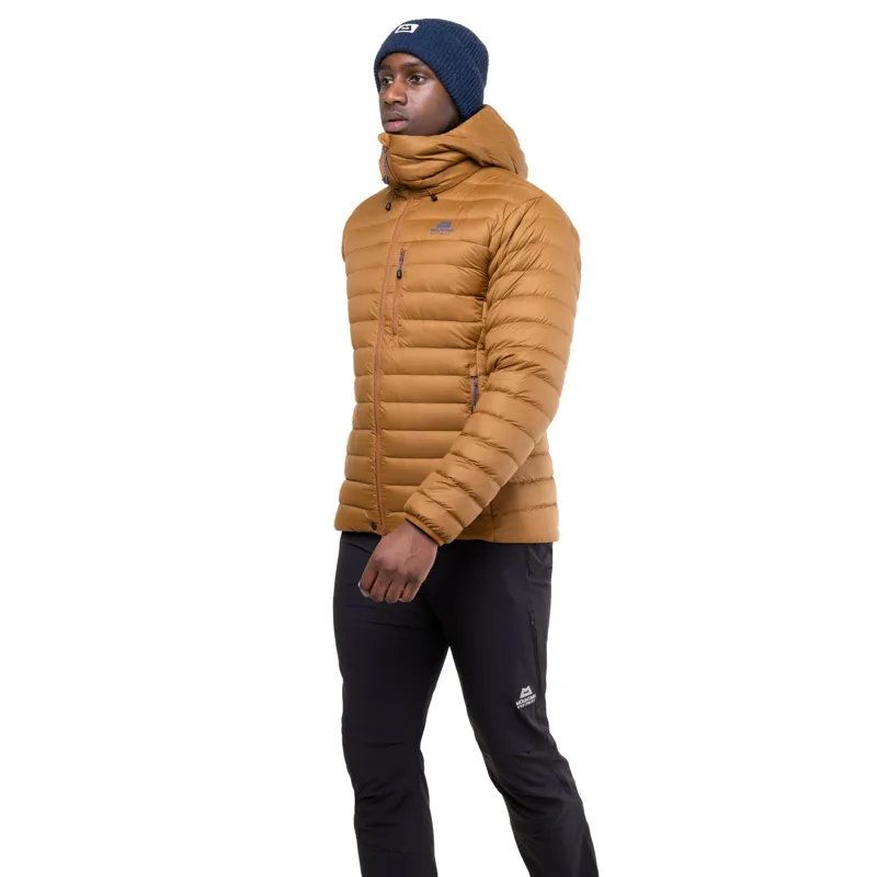 Mountain Equipment Mens Earthrise Hooded Jacket - Walnut-3