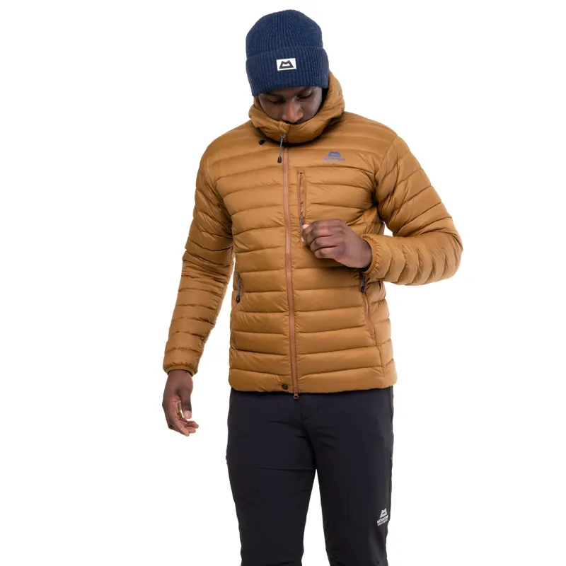 Mountain Equipment Mens Earthrise Hooded Jacket - Walnut-4