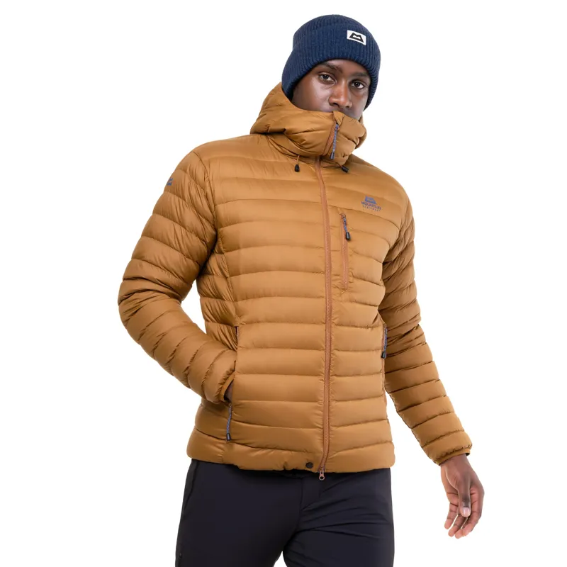 Mountain Equipment Mens Earthrise Hooded Jacket - Walnut-5