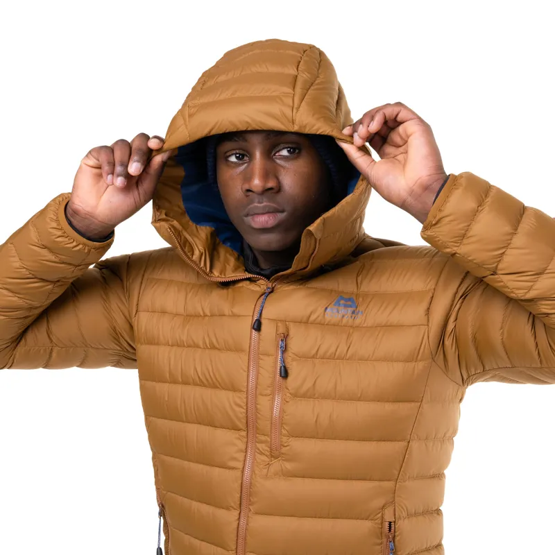 Mountain Equipment Mens Earthrise Hooded Jacket - Walnut-6