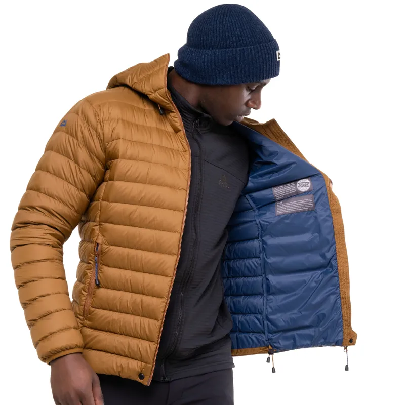 Mountain Equipment Mens Earthrise Hooded Jacket - Walnut-8