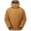 Mountain Equipment Mens Earthrise Hooded Jacket - Walnut