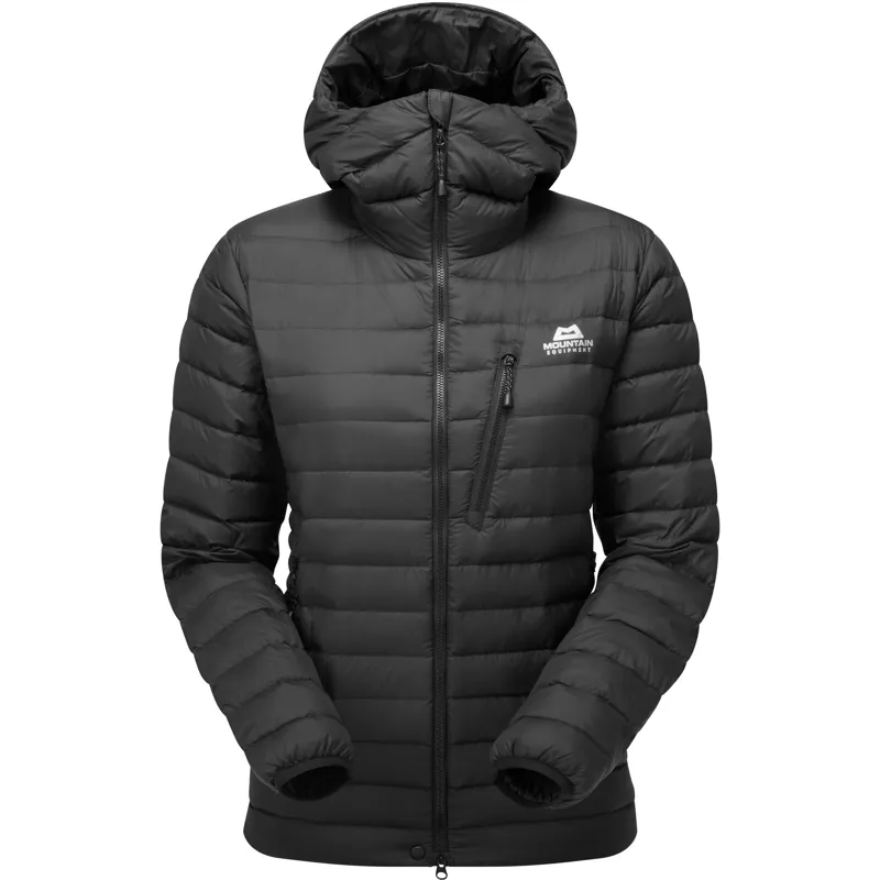 Mountain Equipment Womens Earthrise Hooded Jacket - Black
