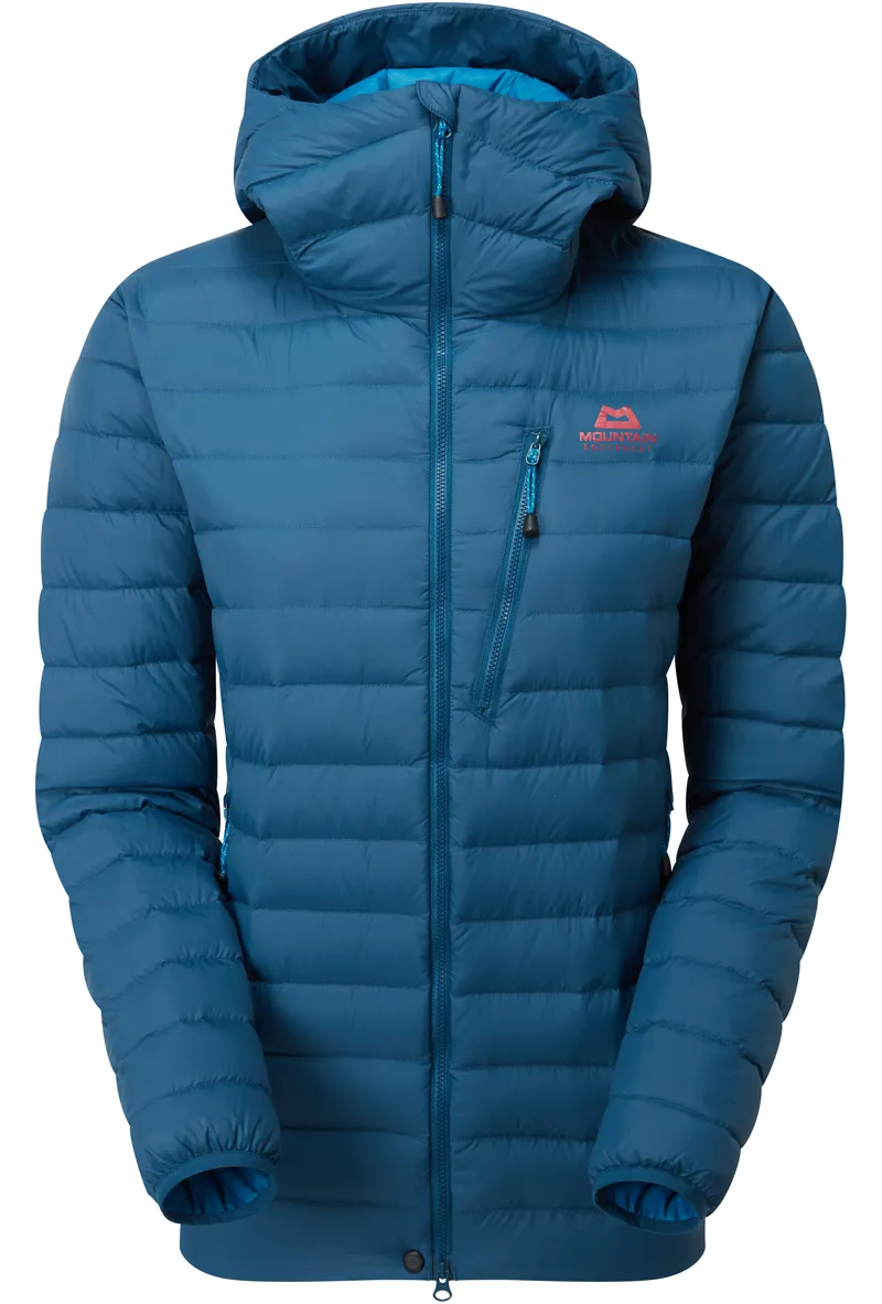Mountain Equipment Womens Earthrise Hooded Jacket - Majolica Blue