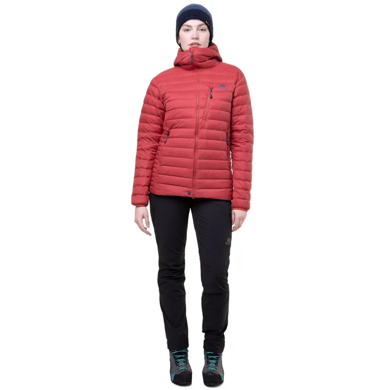 Mountain Equipment Womens Earthrise Hooded Jacket - Black-1