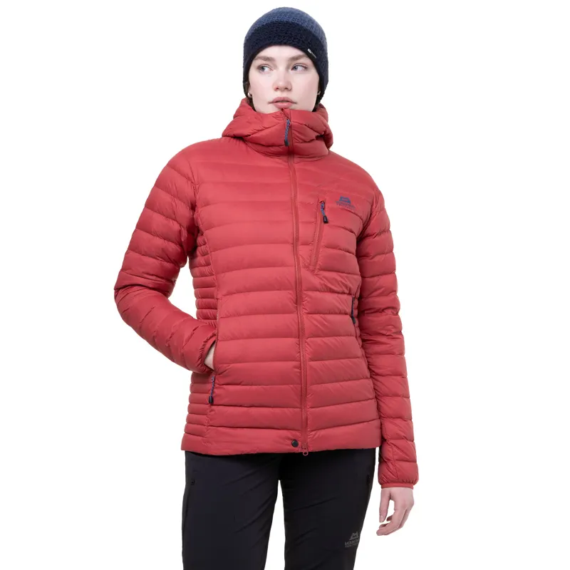 Mountain Equipment Womens Earthrise Hooded Jacket - Black-2