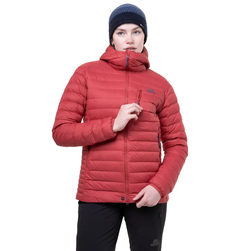 Mountain Equipment Womens Earthrise Hooded Jacket - Black-3