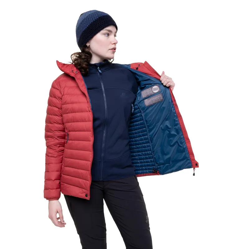 Mountain Equipment Womens Earthrise Hooded Jacket - Black-7