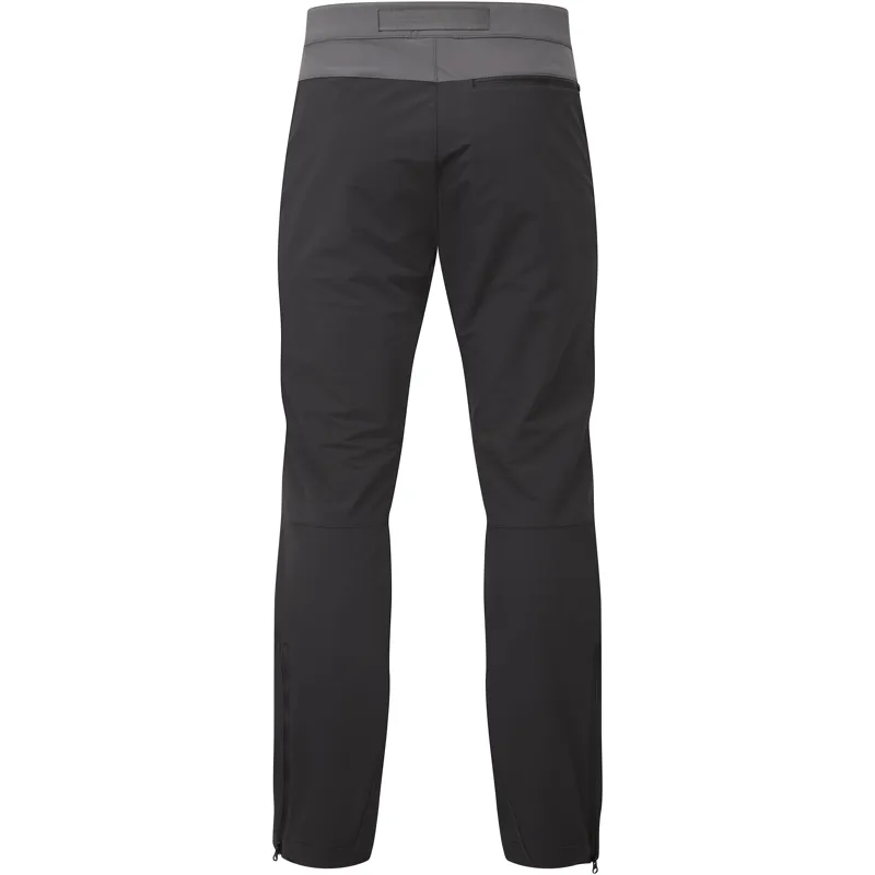 Mountain Equipment Mens Ibex Mountain Trousers AC - Anvil Grey-Black-1