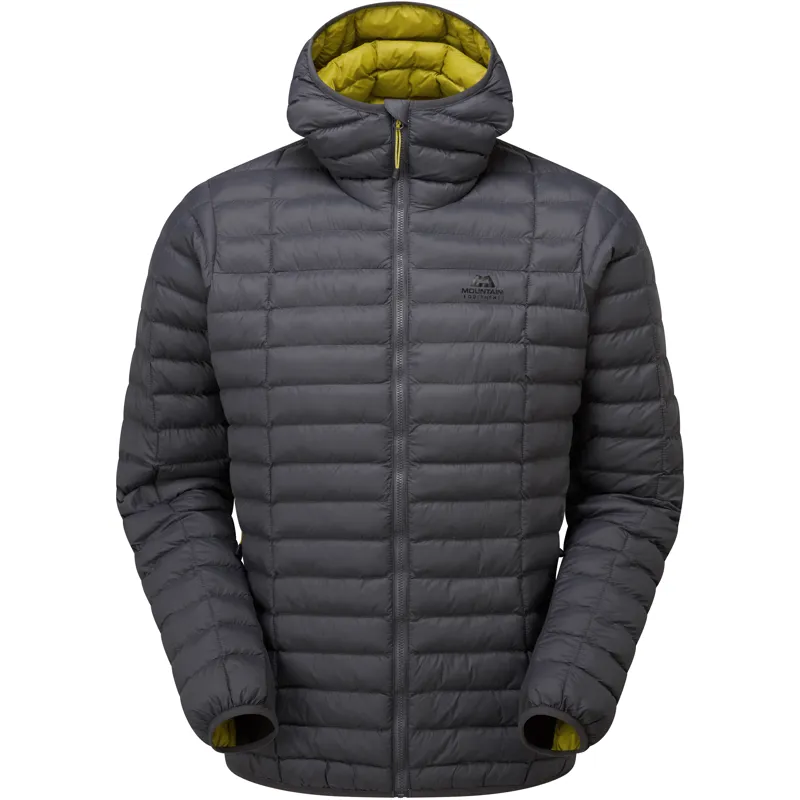 Mountain Equipment Mens Particle Hooded Jacket - Anvil-Obsidian