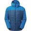 Mountain Equipment Mens Particle Hooded Jacket - Majolica-Mykonos