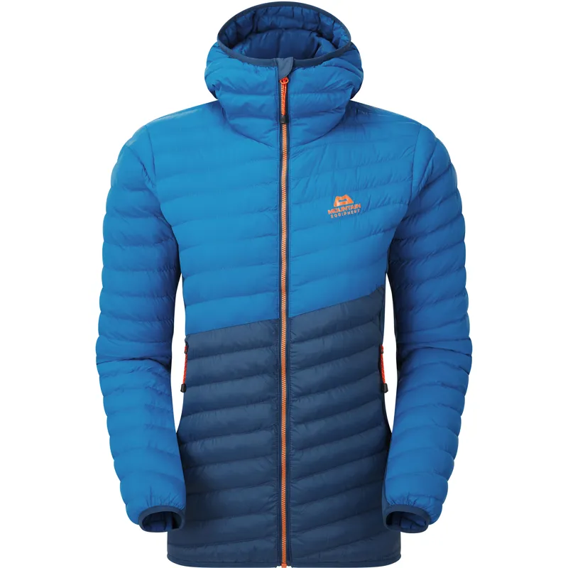 Mountain Equipment Womens Particle Hooded Jacket - Majolica-Mykonos