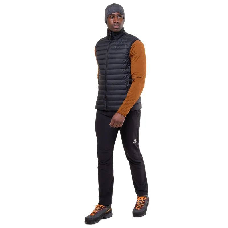 Mountain Equipment Mens Earthrise Vest - Black-Black-2