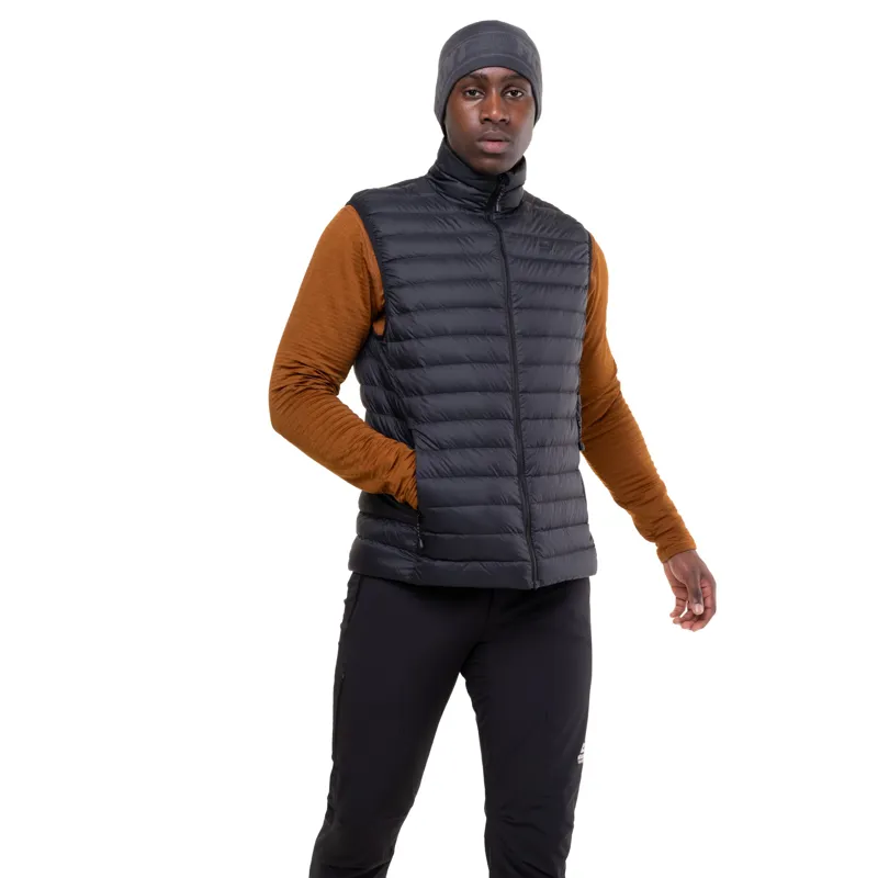Mountain Equipment Mens Earthrise Vest - Black-Black-4