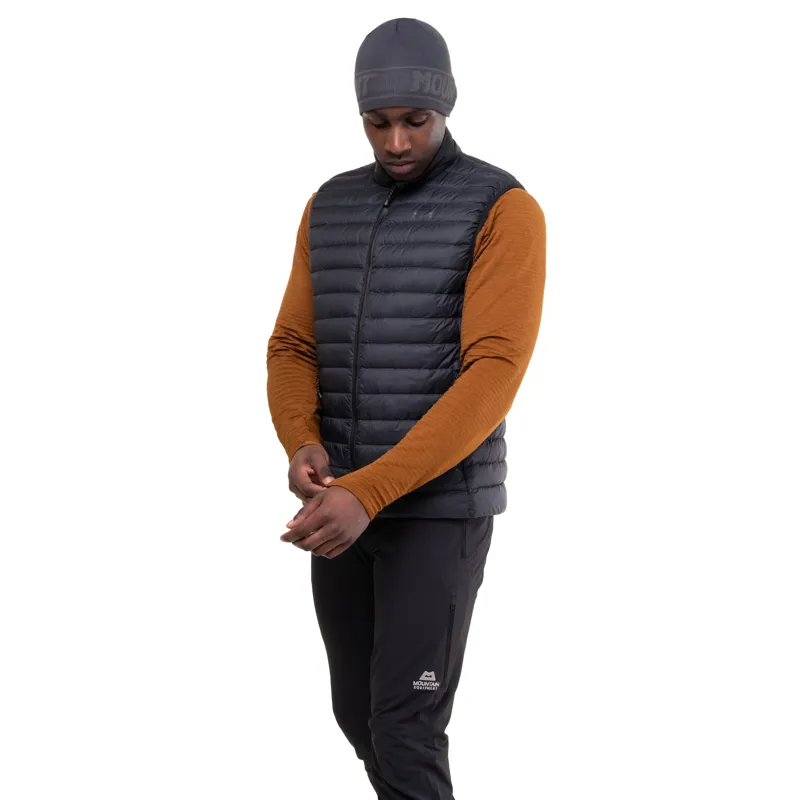 Mountain Equipment Mens Earthrise Vest - Black-Black-3