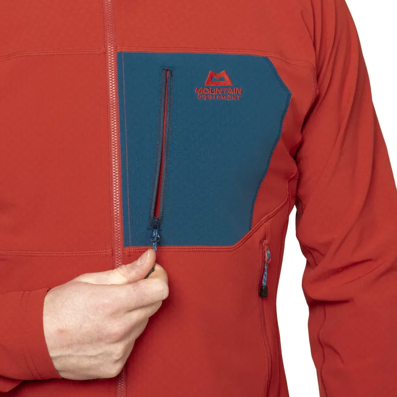 Mountain Equipment Mens Arrow 1/4 Zip - Fern-Pine-5