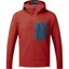 Mountain Equipment Mens Arrow Hooded Jacket - Red Rock-Dusk