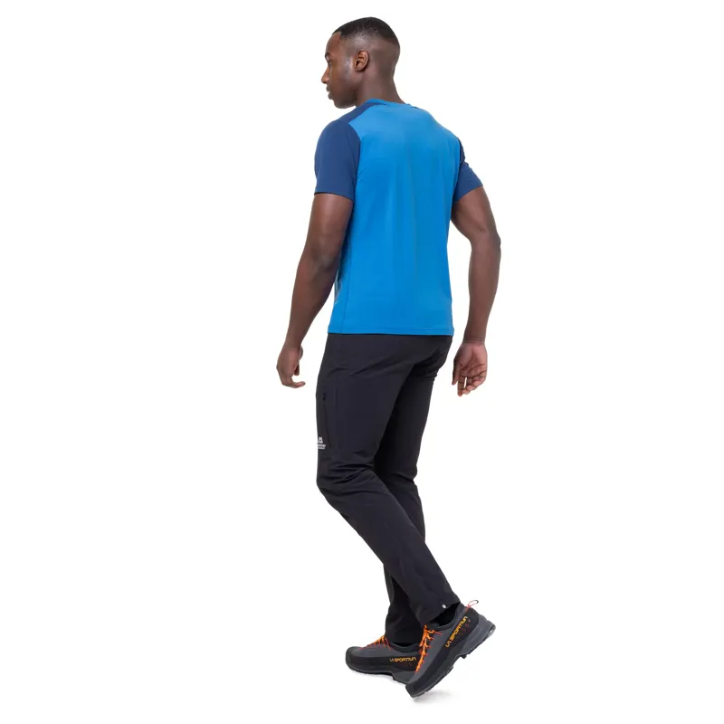 Mountain Equipment Mens Headpoint Block Tee - Atlantic-Admiral-5