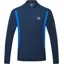 Mountain Equipment Mens Ignis Long Sleeved Zip-Tee - Admiral-Atlantic