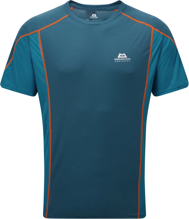 Mountain Equipment Mens Ignis Tee - Majolica-Alto Blue
